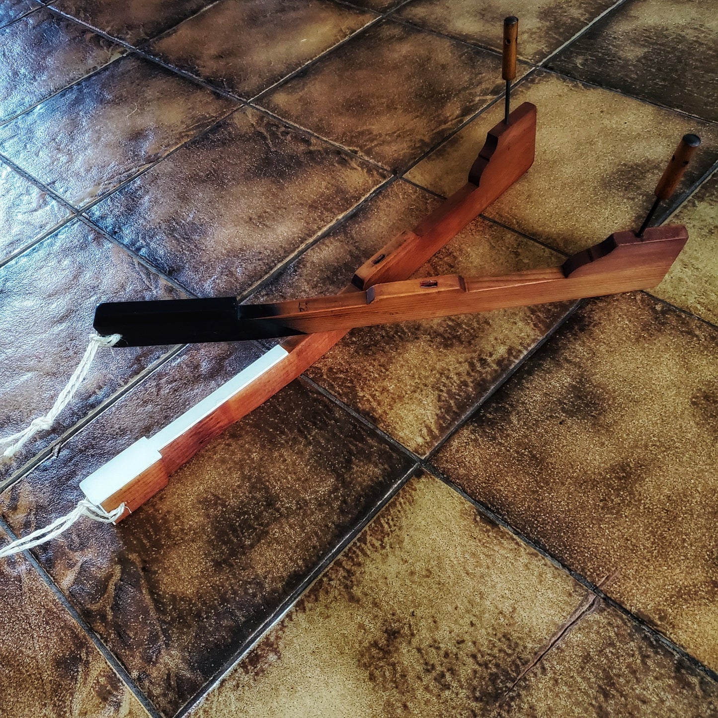 Upcycled Piano Key Back Scratcher