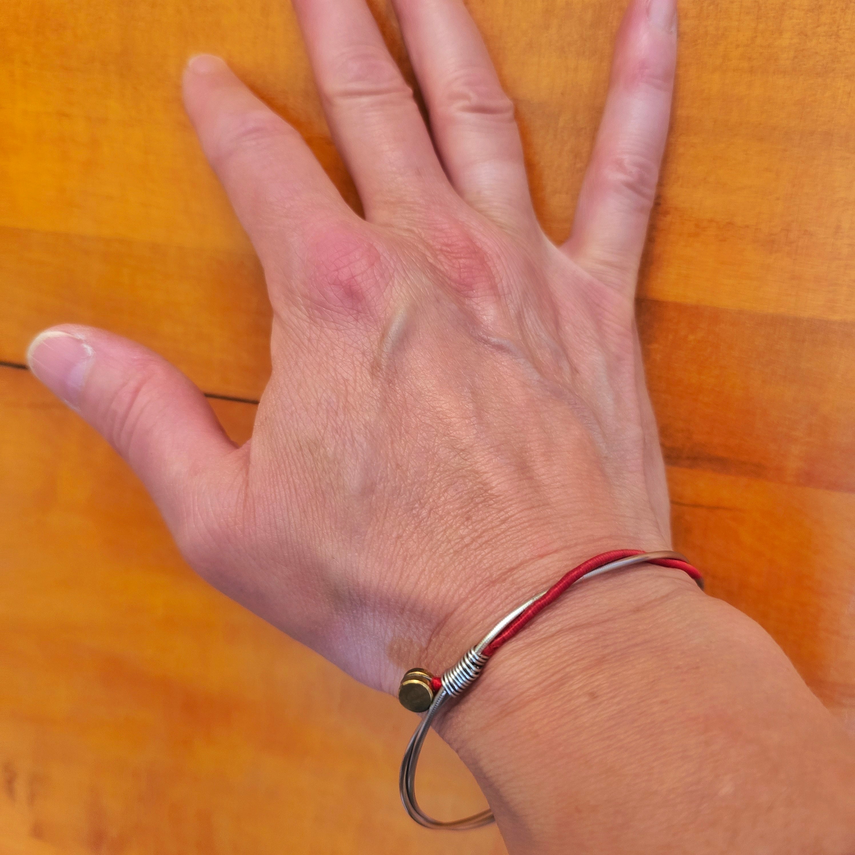 Cello String Bangle Bracelet