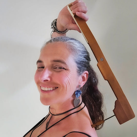 Upcycled Piano Key Backscratcher