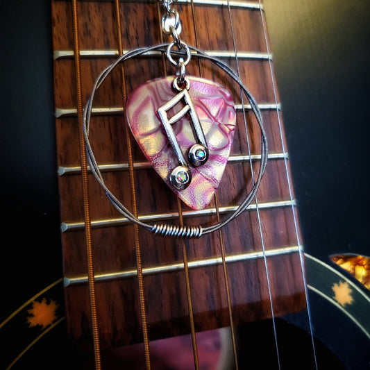A Cord of Three Strands - Guitar String Jewelry