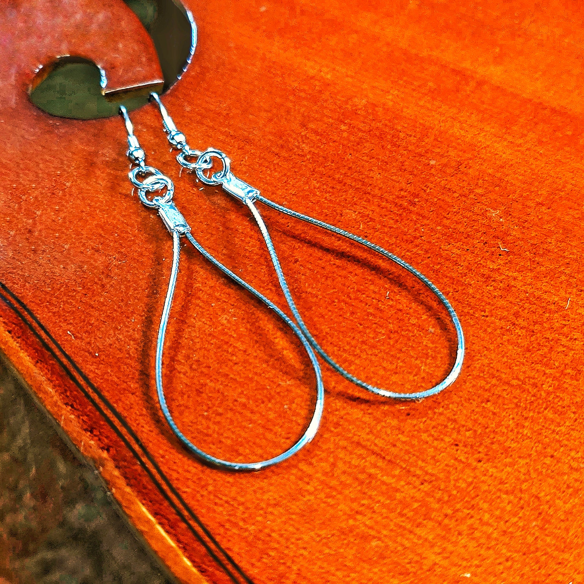 Cello String Earrings on Cello 