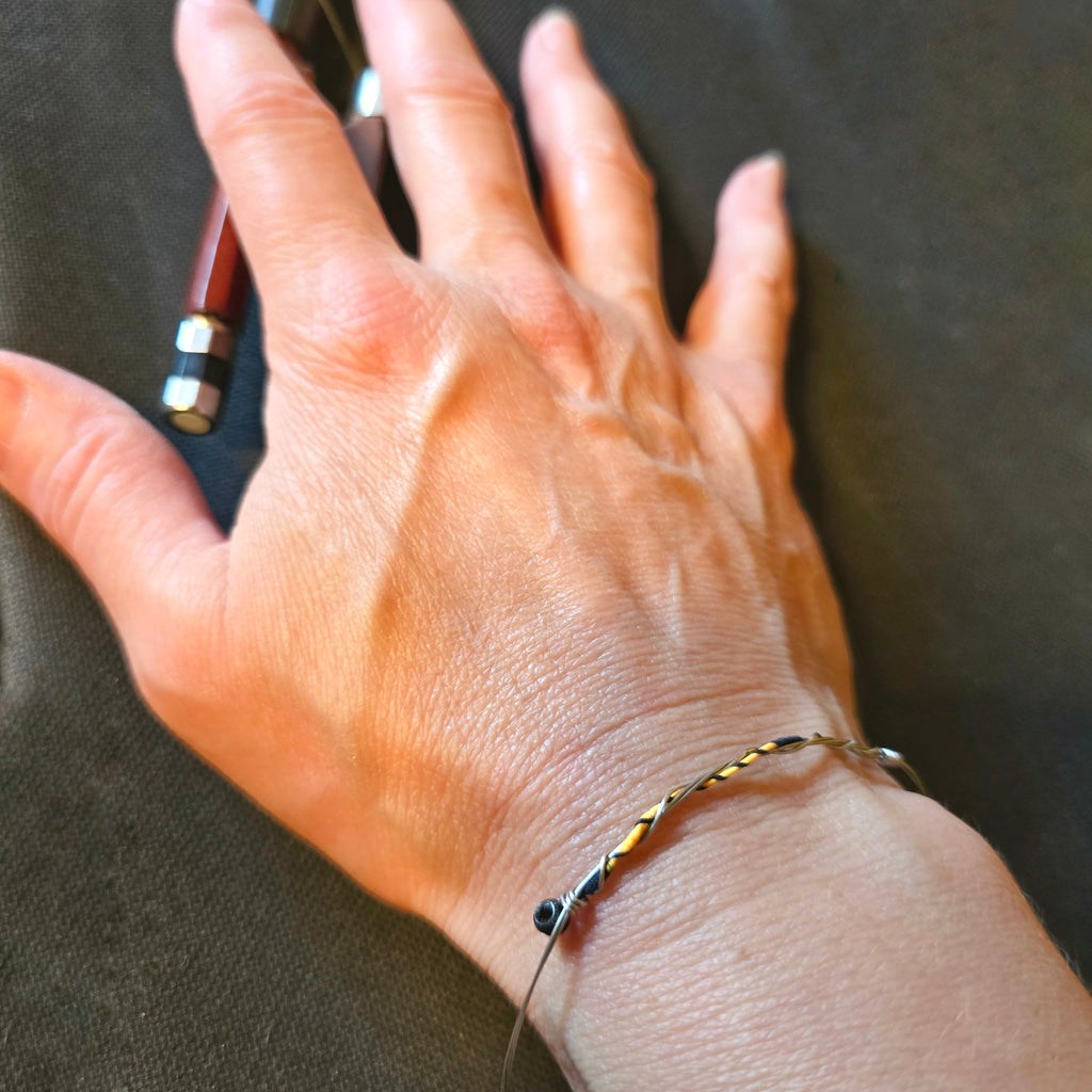 Viola String Bangle Style Bracelet